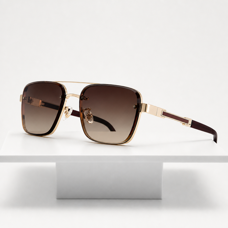 Men's Murcia Sunglasses in Brown