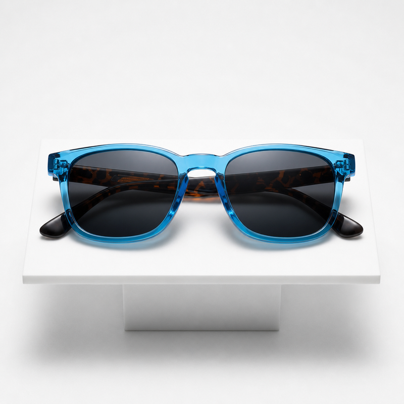 Men's Tarifa Sunglasses in Blue Mirage
