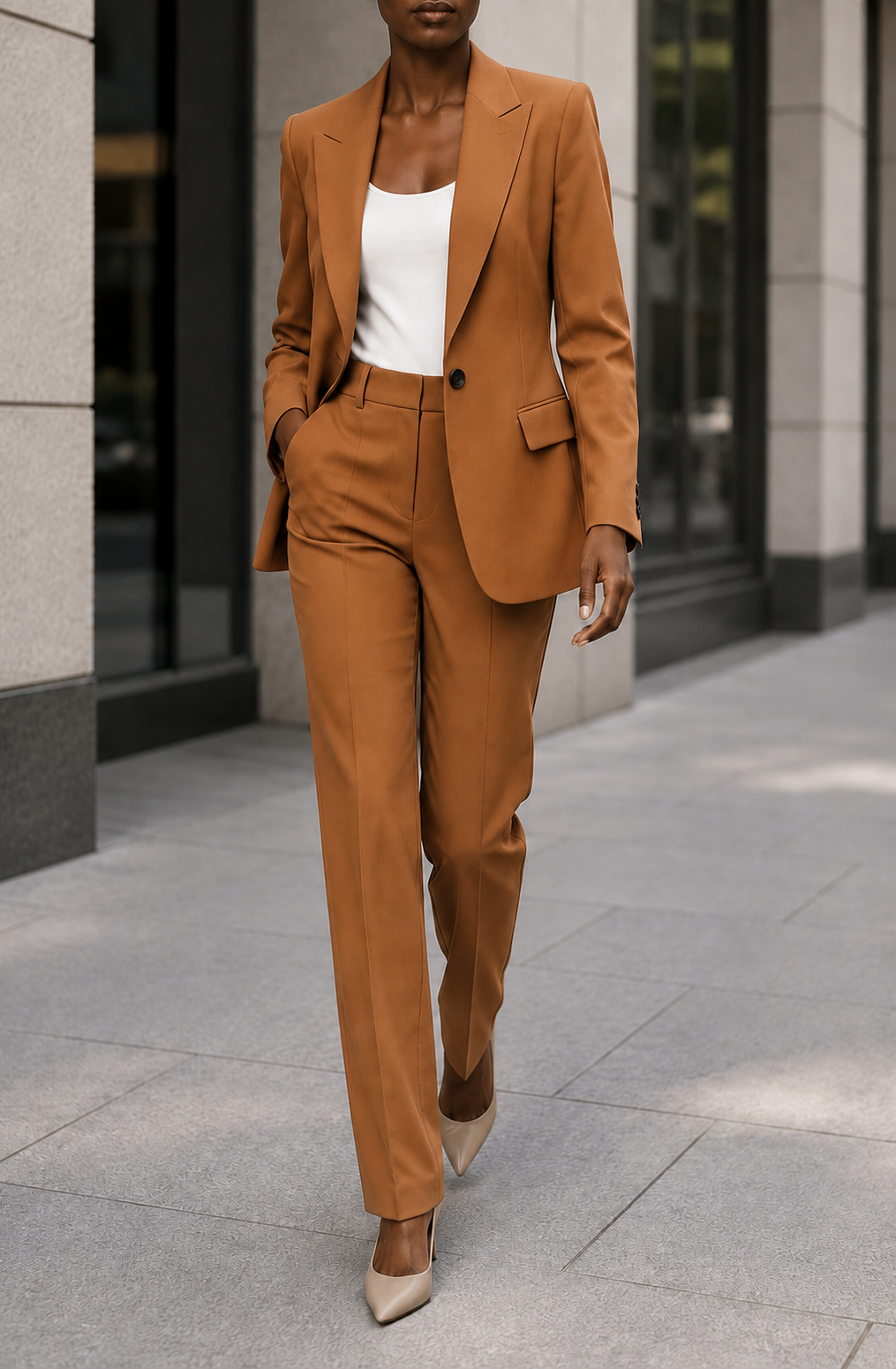 Baeza Tailored Two-Piece Suit Set