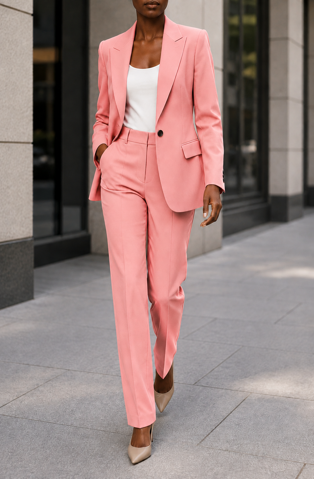 Baeza Tailored Two-Piece Suit Set
