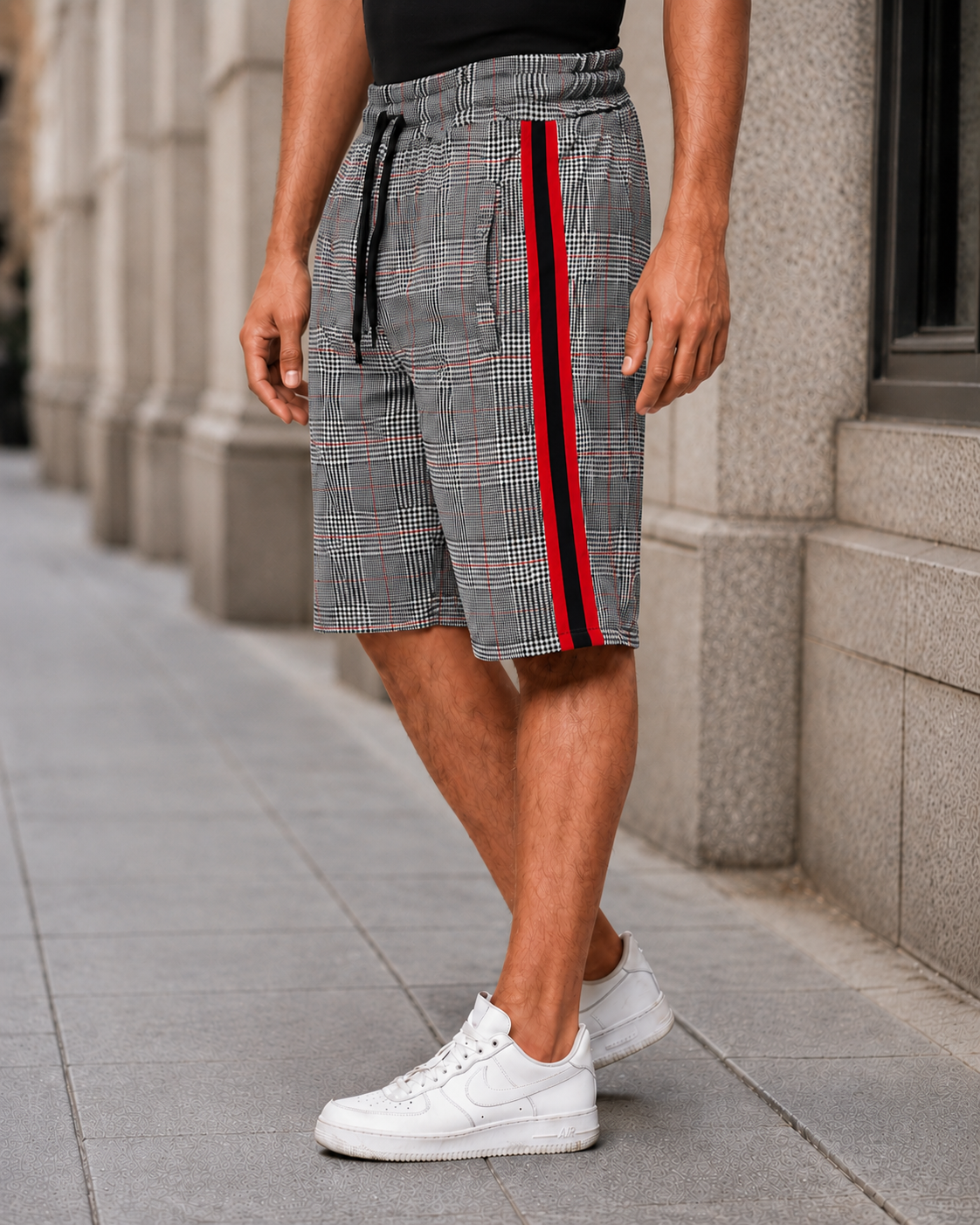 Paphos Side Stripe Shorts