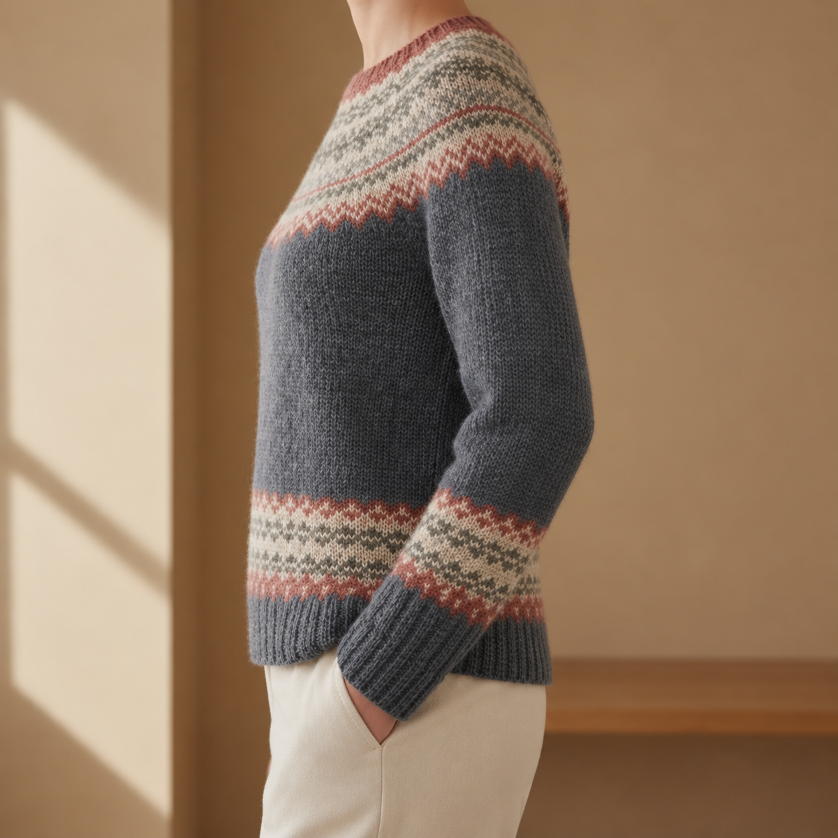 Alberobello Fair Isle Knit Sweater