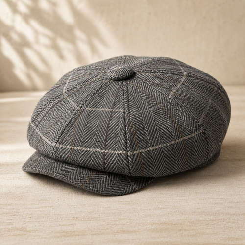 Tweed Baker Boy Cap