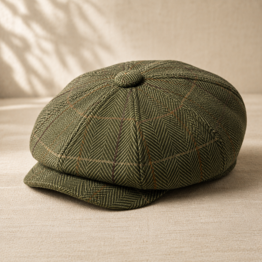 Tweed Baker Boy Cap