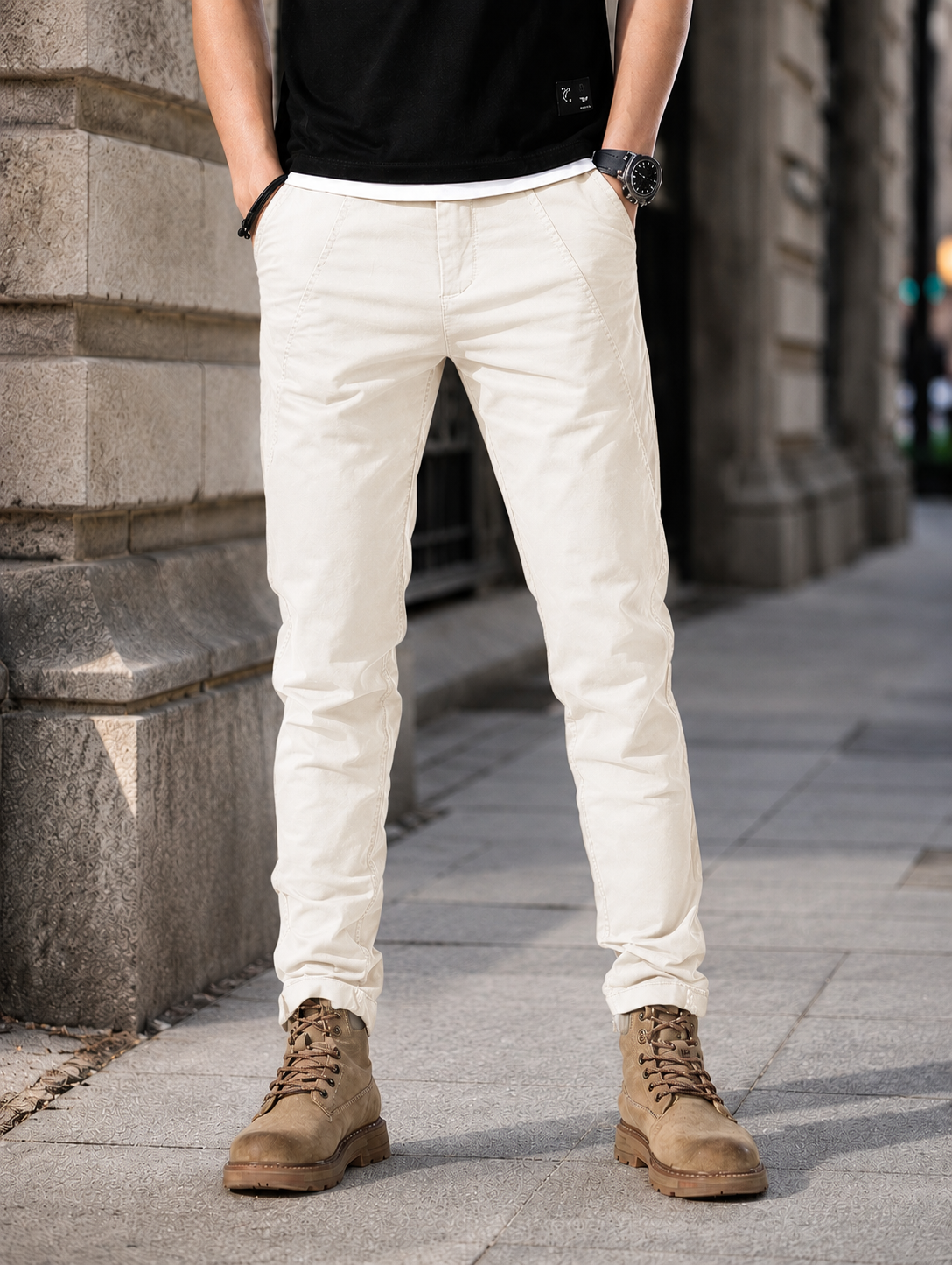 Anzio Slim Fit Chino Pants