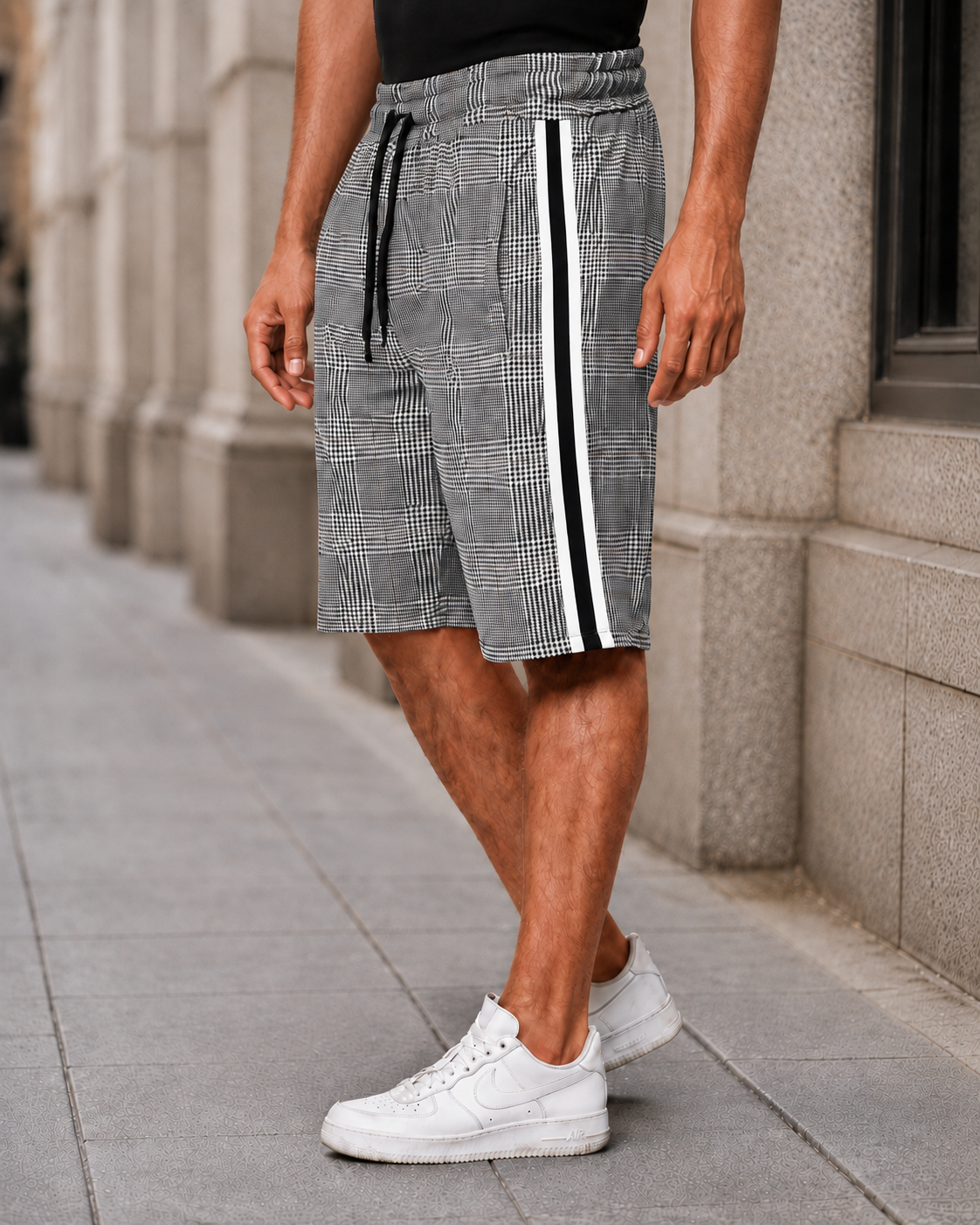 Paphos Side Stripe Shorts