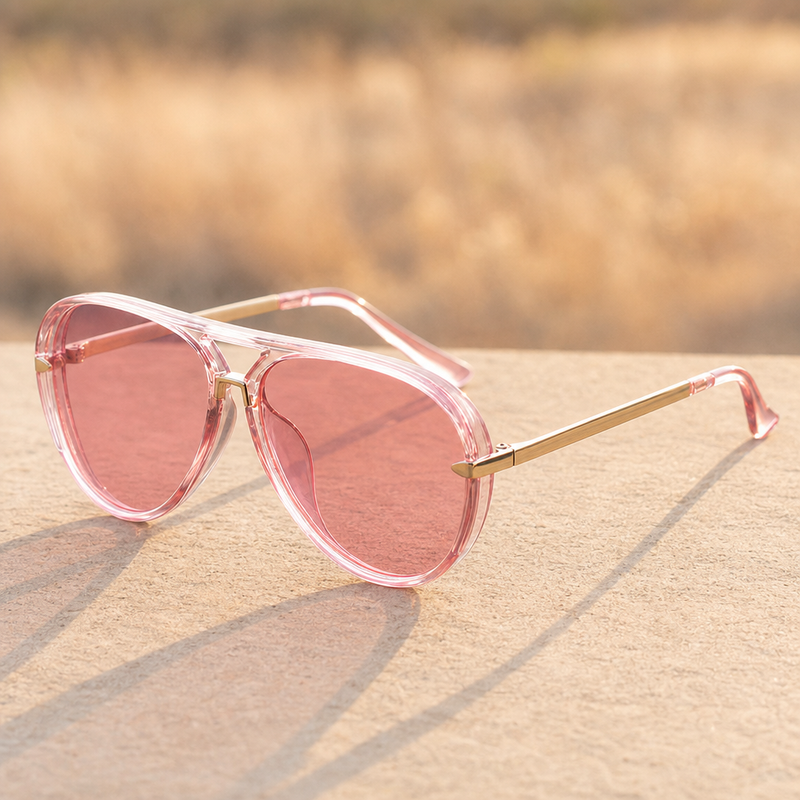 Women's Chania Sunglasses in Pink