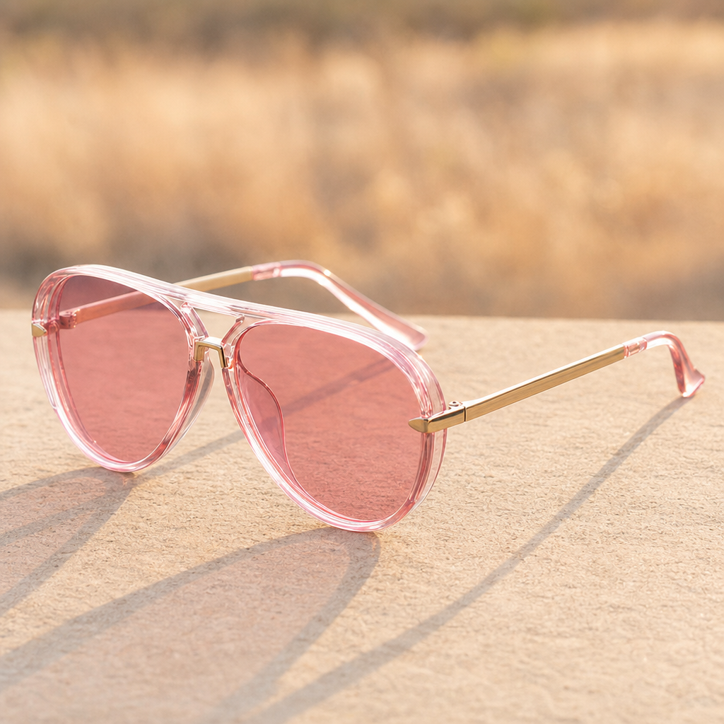 Women's Chania Sunglasses in Pink