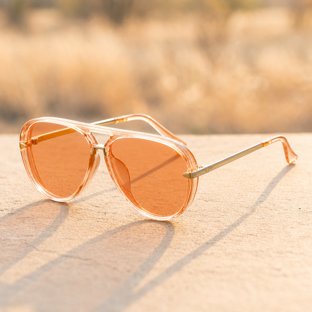 Women's Chania Sunglasses in Orange