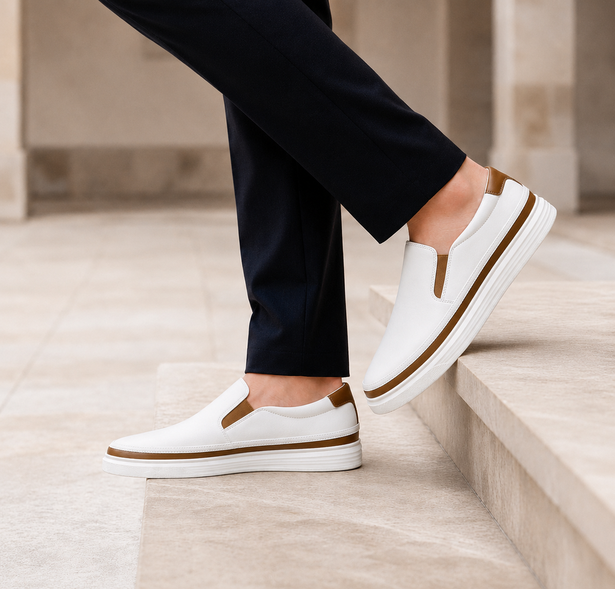 White